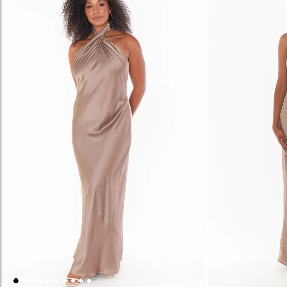 Jasmine Halter Maxi Dress
